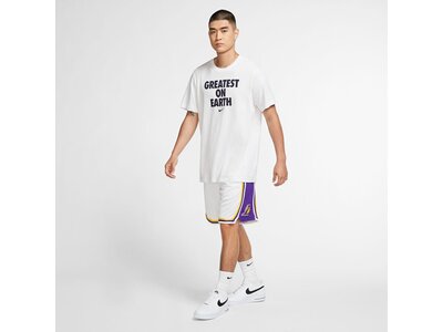 NIKE Herren Fanhose LAL MNK DF SWGMN SHORT ASC 18 Weiß