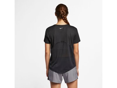 NIKE Damen Laufsport T-Shirt "Miler" Schwarz