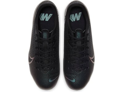 NIKE Kinder Fußballschuhe Rasen und Kunstrasen "Vapor 13 Academy FG/MG" Schwarz