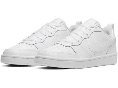 NIKE Kinder Freizeitschuhe Court Borough Low 2 Silber