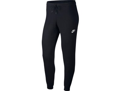 NIKE Damen Sporthose W NSW ESSNTL PANT TIGHT FLC MR Schwarz