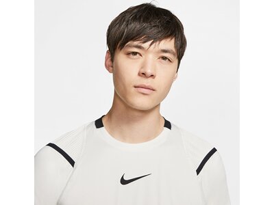 NIKE Herren Trainingsshirt "Nike Pro AeroAdapt" Braun