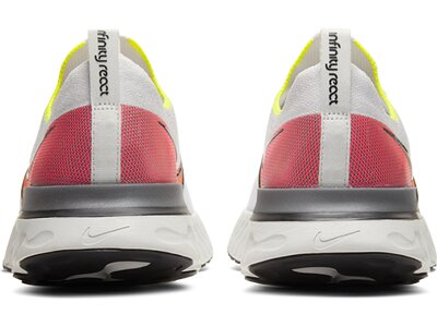 NIKE Herren Laufschuhe "React Infinity Run Flyknit" Silber