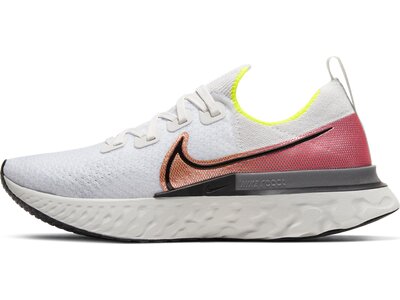 NIKE Herren Laufschuhe "React Infinity Run Flyknit" Silber