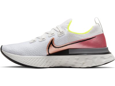 NIKE Herren Laufschuhe "React Infinity Run Flyknit" Silber