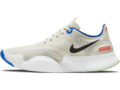 NIKE Herren Hallenschuhe "SuperRep Go" Silber