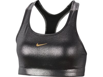 NIKE Damen Sport-BH "Swoosh Icon Clash" Grau