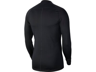 NIKE Underwear - Langarm Pro Warm Top Mock Schwarz