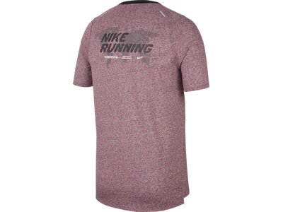 NIKE Herren T-Shirt Kurzarm "Rise 365 Future Fast" Schwarz