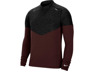 NIKE Herren Laufshirt "Run Divison Sphere" Langarm Schwarz