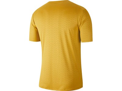 NIKE Herren Laufshirt "Run Division Miler S/S Tee EMB" Orange