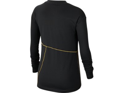 NIKE Mädchen Trainingsshirt "Nike Pro Warm" Langarm Schwarz