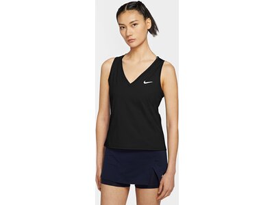 NIKE Damen Tanktop Court Victory Schwarz