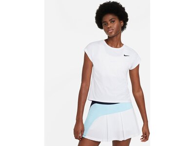 NIKE Damen T-Shirt Court Victory Weiß