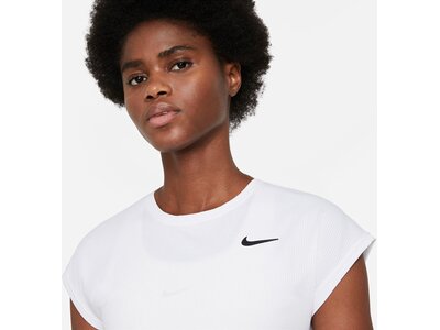 NIKE Damen T-Shirt Court Victory Weiß