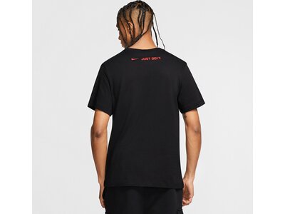 NIKE Herren Shirt NSW TEE SS PRNT PK SWOOSH Pink