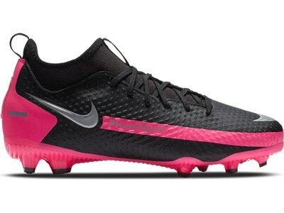 NIKE Jungen Fußballschuhe Rasen, Kunstrasen "Junior Phantom GT Academy DF FG/MG" Schwarz