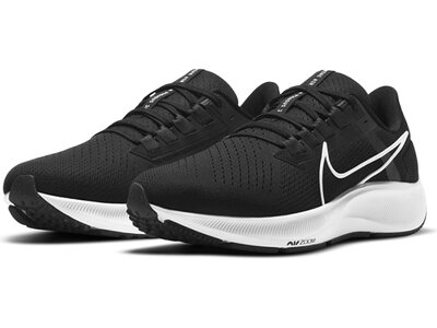 NIKE Herren Laufschuhe Air Zoom Pegasus 38 Schwarz