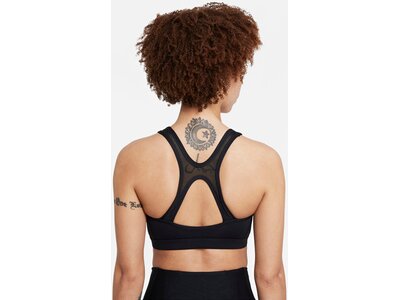NIKE Damen Top W NK SWOOSH ICNCLSH BRA VN Schwarz