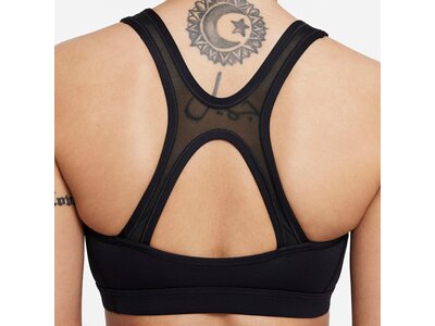 NIKE Damen Top W NK SWOOSH ICNCLSH BRA VN Schwarz