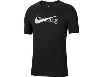 NIKE Herren Trainingsshirt "Nike Dri-Fit-T-Shirt" Schwarz