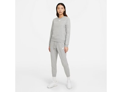 NIKE Damen Sweatshirt W NSW MLNM ESSNTL FLC CREW Grau