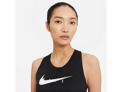 NIKE Damen W NK SWOOSH RUN TANK Schwarz