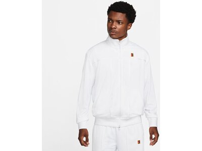 NIKE Herren Jacke M NKCT HERITAGE SUIT JKT Weiß
