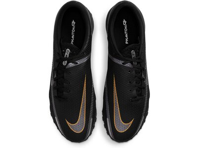 NIKE Herren Fussball-Hartplatzschuhe REACT PHANTOM GT2 PRO TF Schwarz