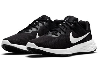 NIKE Herren Laufschuhe Revolution 6 Next Nature Schwarz