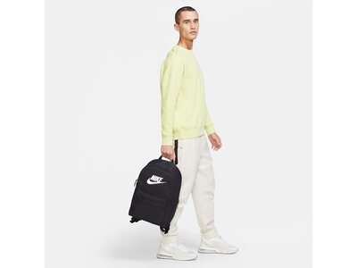 NIKE Rucksack Heritage Schwarz
