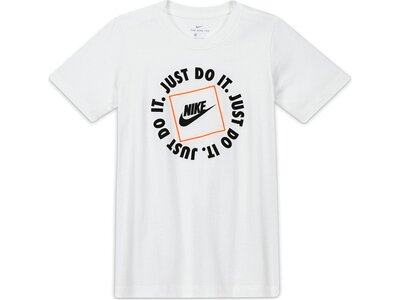 NIKE Kinder Shirt B NSW TEE JDI BOX Weiß