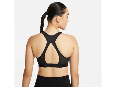 NIKE Damen Top W NK DF SWSH HS BRA Schwarz