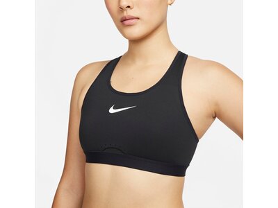 NIKE Damen Top W NK DF SWSH HS BRA Schwarz