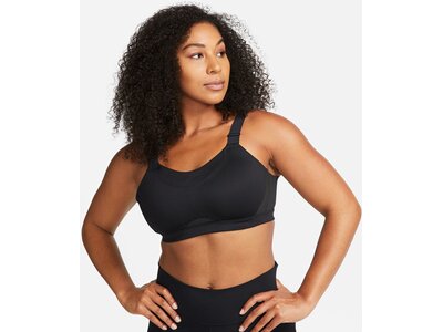 NIKE Damen Top W NK DF ALPHA BRA Schwarz
