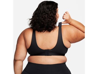 NIKE Damen Top W NK DF ALPHA BRA Schwarz