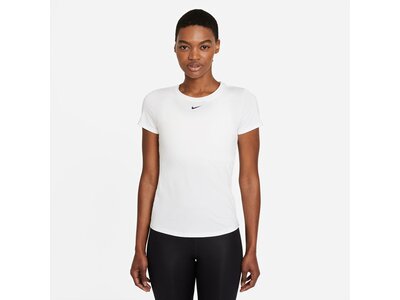 NIKE Damen ONE DF SS SLIM TOP Weiß