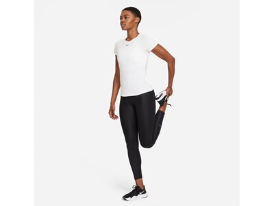 NIKE Damen ONE DF SS SLIM TOP Weiß