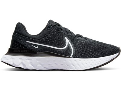 NIKE Damen Laufschuhe W REACT INFINITY RUN FK 3 Schwarz