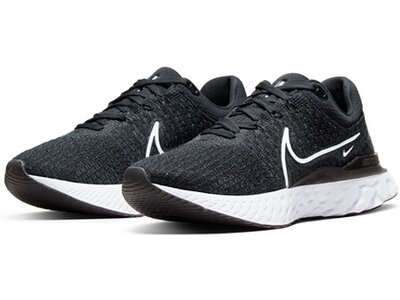 NIKE Damen Laufschuhe W REACT INFINITY RUN FK 3 Schwarz