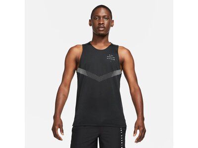 NIKE Herren DF RUN DVN RISE 365 TANK Schwarz