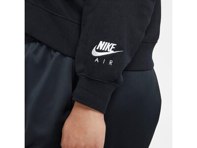 NIKE Damen Sweatshirt AIR FLC MOCK LS Schwarz