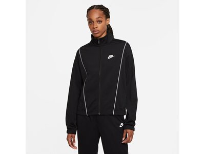 NIKE Damen Sportanzug W NSW ESSNTL PQE TRK SUIT Schwarz