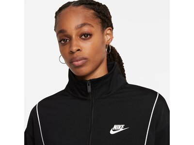 NIKE Damen Sportanzug W NSW ESSNTL PQE TRK SUIT Schwarz