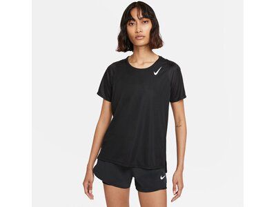 NIKE Damen T-Shirt Dri-FIT Race Schwarz