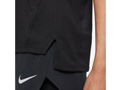 NIKE Damen T-Shirt Dri-FIT Race Schwarz