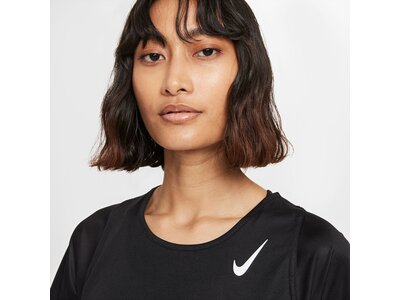 NIKE Damen T-Shirt Dri-FIT Race Schwarz