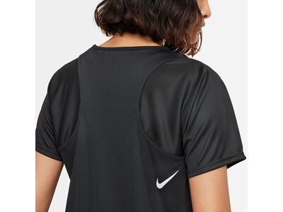 NIKE Damen T-Shirt Dri-FIT Race Schwarz