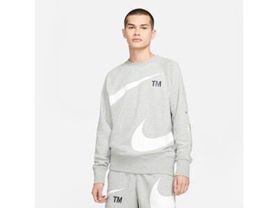 NIKE Herren Sweatshirt Sportswear Swoosh Grau