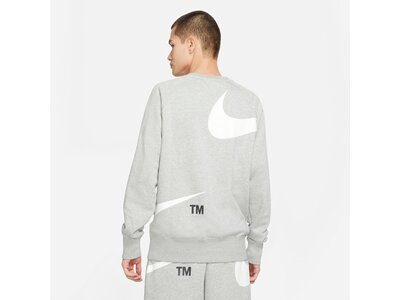 NIKE Herren Sweatshirt Sportswear Swoosh Grau